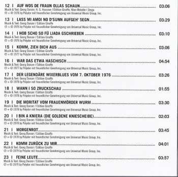 3CD Georg Danzer: Wann I So Z'ruckschau - Die Ultimative Liedersammlung
