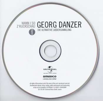 3CD Georg Danzer: Wann I So Z'ruckschau - Die Ultimative Liedersammlung