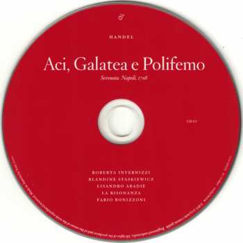 2CD Georg Friedrich Händel: Aci, Galatea E Polifemo
