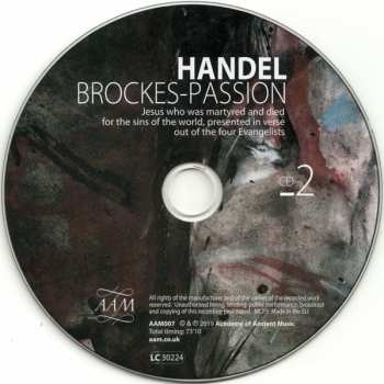 3CD/Dobozkészlet Georg Friedrich Händel: Brockes-Passion