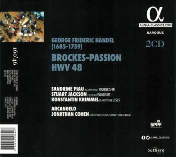 2CD Georg Friedrich Händel: Brockes-Passion