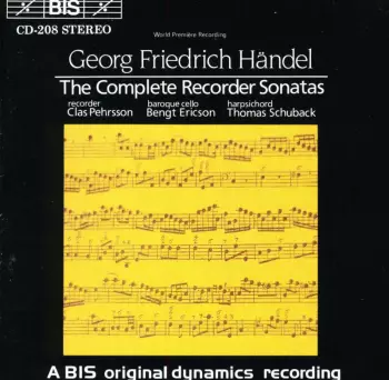 The Complete Recorder Sonatas
