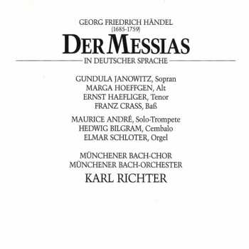 3CD Ernst Haefliger: Der Messias (In Deutscher Sprache)
