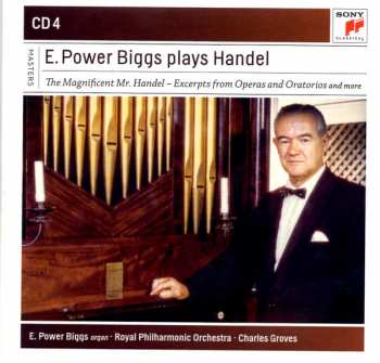 4CD/Dobozkészlet The Royal Philharmonic Orchestra: E. Power Biggs Plays Handel - The 16 Organ Concertos And More