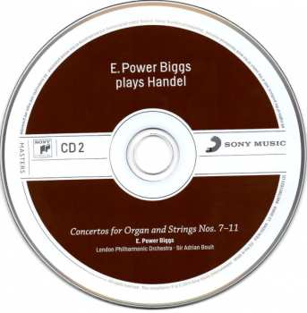 4CD/Dobozkészlet The Royal Philharmonic Orchestra: E. Power Biggs Plays Handel - The 16 Organ Concertos And More