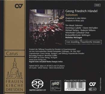 3SACD Georg Friedrich Händel: Frauenkirche Dresden: Solomon