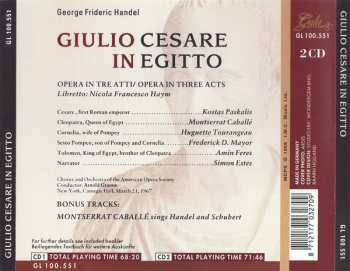 2CD Georg Friedrich Händel: Giulio Cesare in Egitto