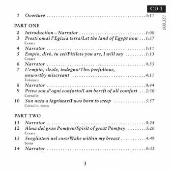 2CD Georg Friedrich Händel: Giulio Cesare in Egitto
