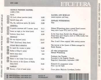 CD Georg Friedrich Händel: Händel: Arias With Harp - Rachel Ann Morgan
