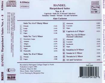 CD Georg Friedrich Händel: Harpsichord Suites Nos. 6-8