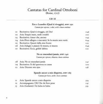 7CD/Dobozkészlet Georg Friedrich Händel: Italian Cantatas LTD