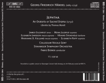 2CD Collegium Vocale: Jephtha