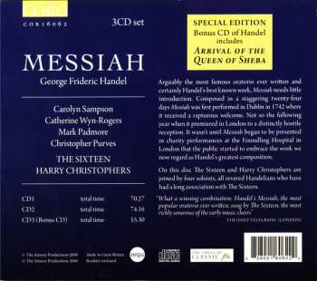 3CD/Dobozkészlet Georg Friedrich Händel: Messiah