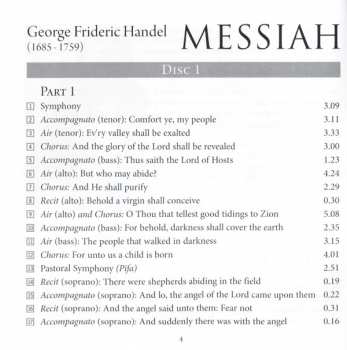 3CD/Dobozkészlet Georg Friedrich Händel: Messiah