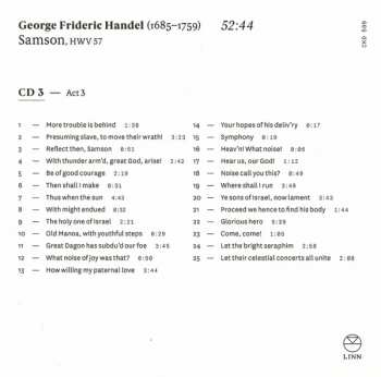 3CD/Dobozkészlet Georg Friedrich Händel: Samson