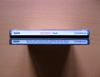 3CD/Dobozkészlet Georg Friedrich Händel: Saul