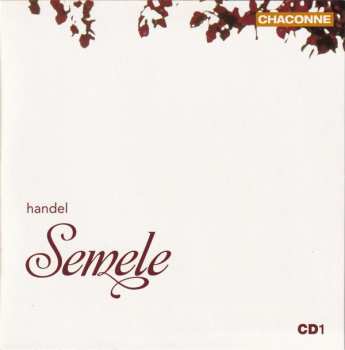 3CD/Dobozkészlet Georg Friedrich Händel: Semele