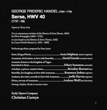 3CD/Dobozkészlet Georg Friedrich Händel: Serse