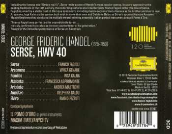3CD/Dobozkészlet Georg Friedrich Händel: Serse