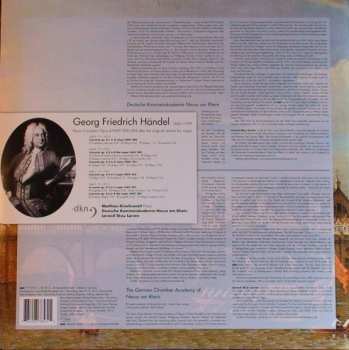2LP Georg Friedrich Händel: Six Piano Concertos Op. 4