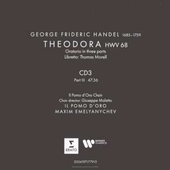 3CD/Dobozkészlet Georg Friedrich Händel: Theodora