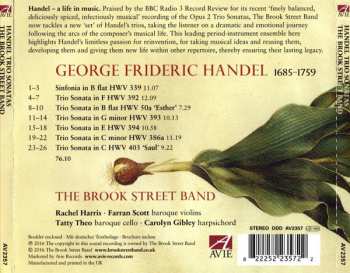 CD Georg Friedrich Händel: Trio Sonatas for Two Violins and Basso Continuo