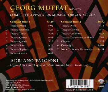2CD Adriano Falcioni: Complete Apparatus Musico-Organisticus