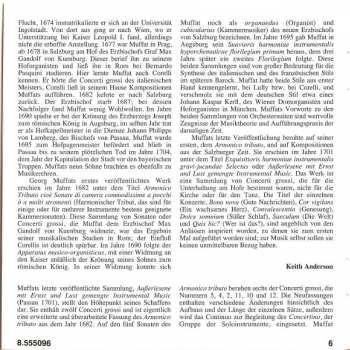 CD Musica Aeterna: Concerti Grossi, Nos. 1-6