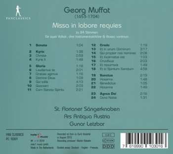 CD Ars Antiqua Austria: Missa In Labore Requies