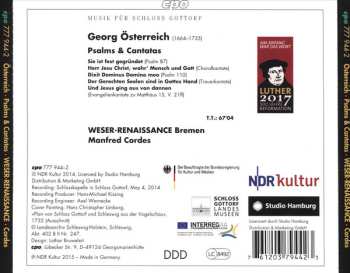 CD Manfred Cordes: Psalms + Cantatas