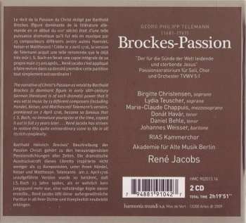 2CD/Dobozkészlet Johannes Weisser: Brockes-Passion