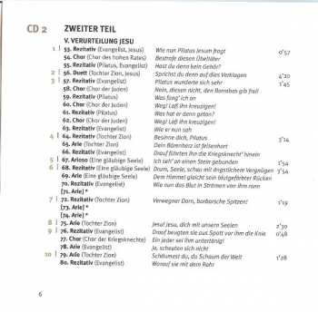 2CD/Dobozkészlet Johannes Weisser: Brockes-Passion