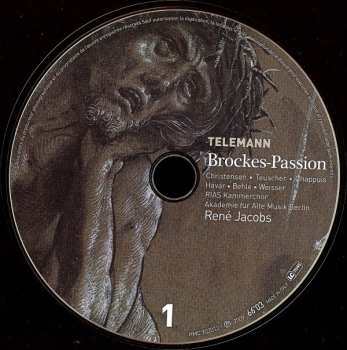 2CD/Dobozkészlet Johannes Weisser: Brockes-Passion