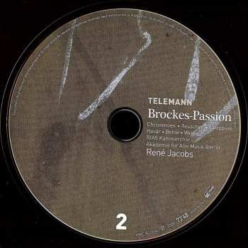 2CD/Dobozkészlet Johannes Weisser: Brockes-Passion