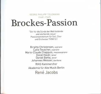 2CD/Dobozkészlet Johannes Weisser: Brockes-Passion