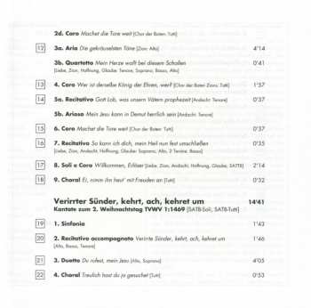 CD Georg Philipp Telemann: Christmas Cantatas III