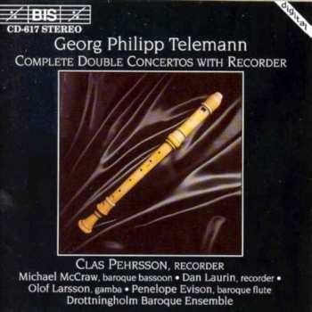 Album Drottningholms Barockensemble: Complete Double Concertos With Recorder