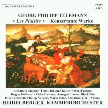Philipp Naegele: Les Plaisirs Konzertante Werke 