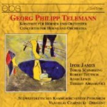 Album Georg Philipp Telemann: Konzerte Für Hörner Und Orchester = Concertos For Horn And Orchestra