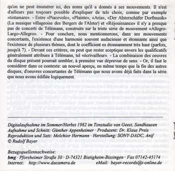 CD Georg Philipp Telemann: Konzerte & Konzertante Sinfonien