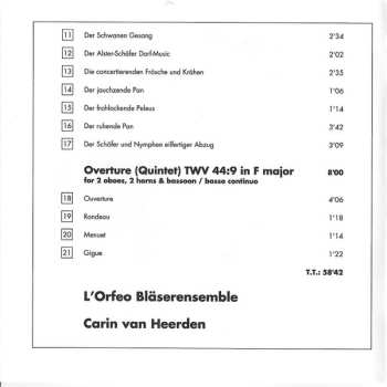 CD Georg Philipp Telemann: Wind Overtures Vol. 2
