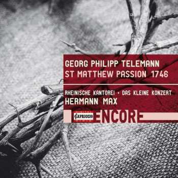Album Georg Philipp Telemann: Matthäus Passion - St Matthew Passion 1746