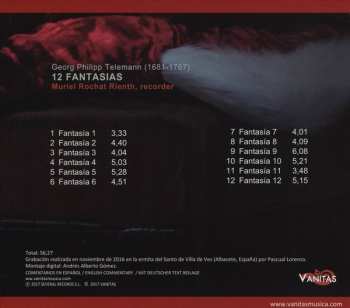 CD Georg Philipp Telemann: 12 Fantasias