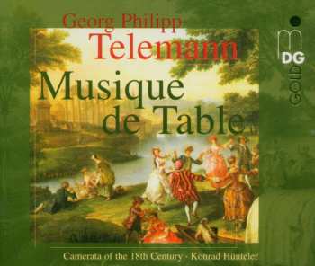 4CD Georg Philipp Telemann: Musique De Table Vol. 1-4