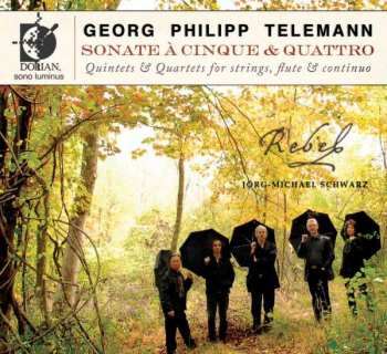 Album Georg Philipp Telemann: Quartette & Quintette Für Flöte,streicher & Bc