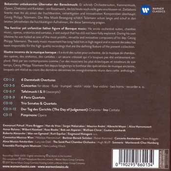 13CD/Dobozkészlet Georg Philipp Telemann: Telemann The Collection