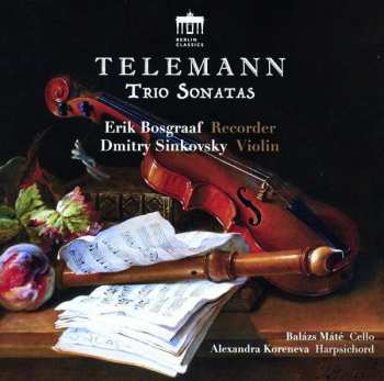 Album Erik Bosgraaf: Trio Sonatas
