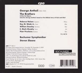 CD Bochumer Symphoniker: The Brothers