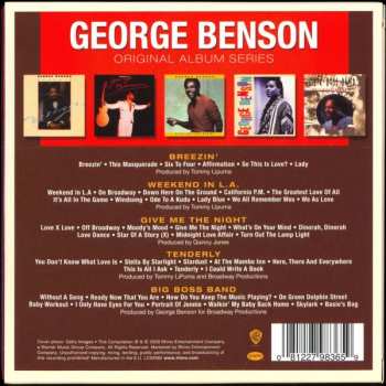 5CD/Dobozkészlet George Benson: Original Album Series