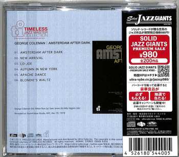 CD George Coleman: Amsterdam After Dark